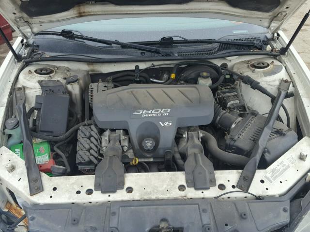 2G2WS522341325840 - 2004 PONTIAC GRAND PRIX WHITE photo 7