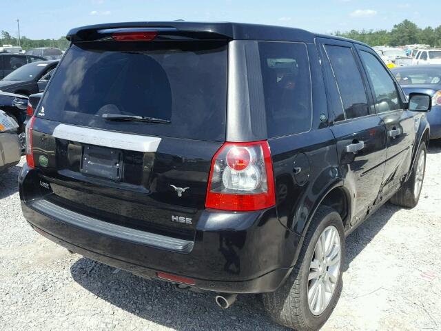 SALFT24NX9H140115 - 2009 LAND ROVER LR2 HSE TE BLACK photo 4