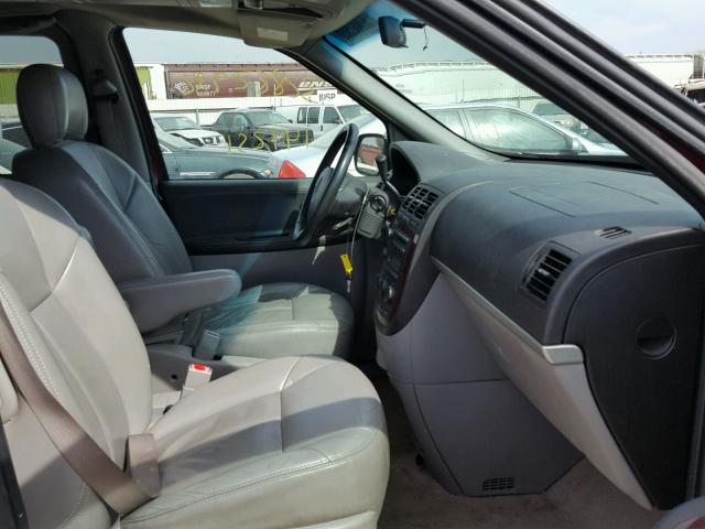 1GNDV33L95D245736 - 2005 CHEVROLET UPLANDER L 红色 照片 5