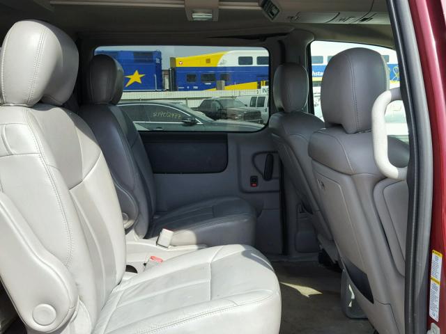 1GNDV33L95D245736 - 2005 CHEVROLET UPLANDER L 红色 照片 6