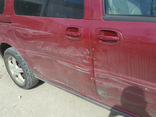 1GNDV33L95D245736 - 2005 CHEVROLET UPLANDER L 红色 照片 9