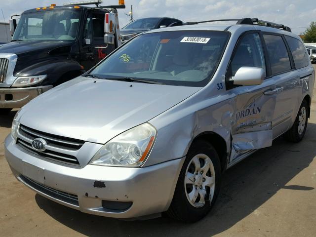 KNDMB233676143197 - 2007 KIA SEDONA EX GRAY photo 2