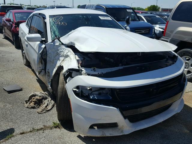 2C3CDXKTXGH333642 - 2016 DODGE CHARGER PO WHITE photo 1