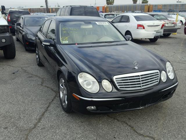 WDBUF70J96A961053 - 2006 MERCEDES-BENZ E 500 BLACK photo 1