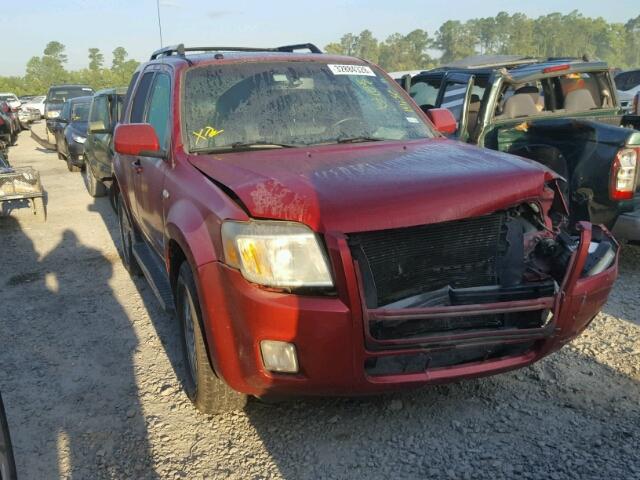 4M2CU87198KJ31551 - 2008 MERCURY MARINER PR RED photo 1