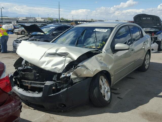 3N1AB61E18L607683 - 2008 NISSAN SENTRA 2.0 TAN photo 2