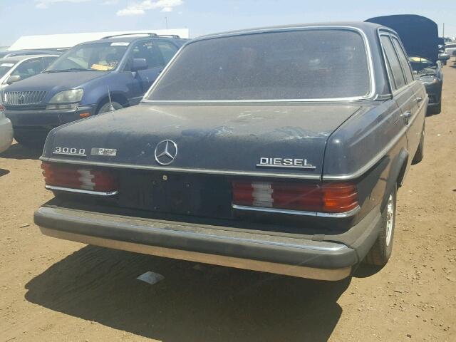 WDB0A3BB229476 - 1981 MERCEDES-BENZ 300D BLUE photo 4