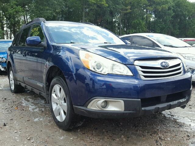 4S4BRCBC5B3329278 - 2011 SUBARU OUTBACK BLUE photo 1