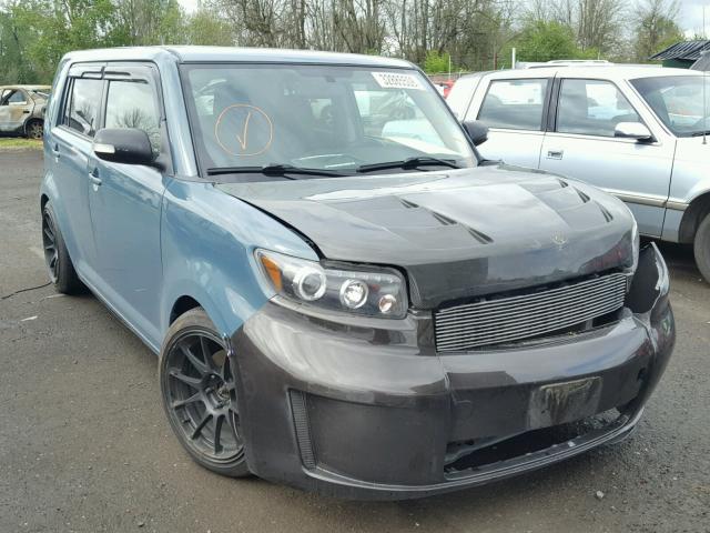JTLKE50EX81008894 - 2008 TOYOTA SCION XB BLUE photo 1