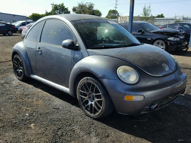 3VWCB21C82M410649 - 2002 VOLKSWAGEN NEW BEETLE GRAY photo 1