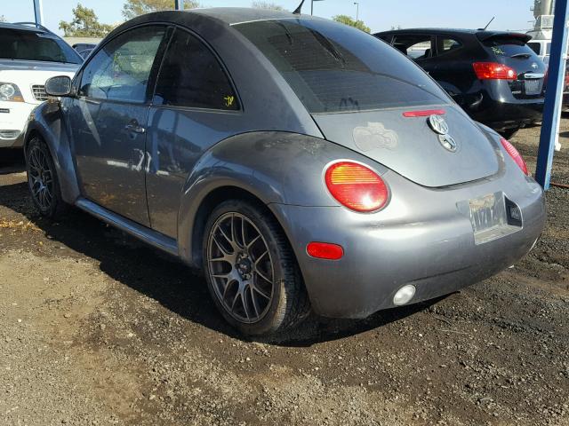 3VWCB21C82M410649 - 2002 VOLKSWAGEN NEW BEETLE Boz foto 3