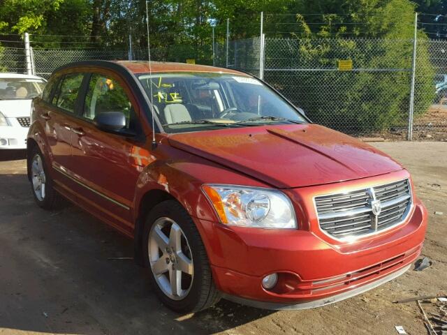 1B3HE78K17D514494 - 2007 DODGE CALIBER R/ ORANGE photo 1