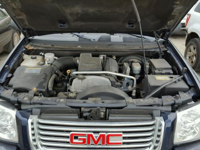 1GKDS13S472257390 - 2007 GMC ENVOY BLUE photo 7