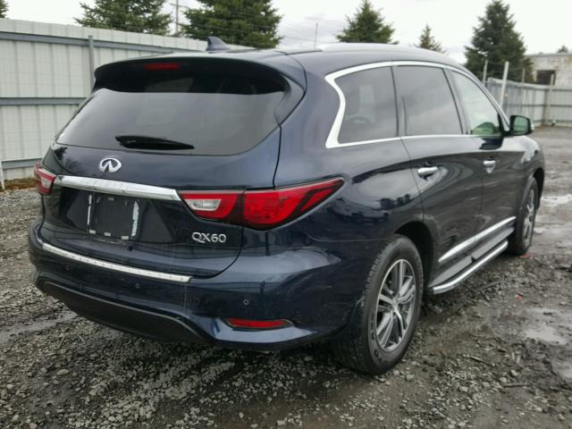 5N1DL0MNXHC553341 - 2017 INFINITI QX60 BLUE photo 4