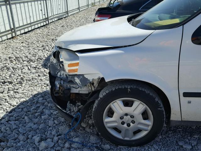 1GBDV13137D135431 - 2007 CHEVROLET UPLANDER I 白色 照片 10