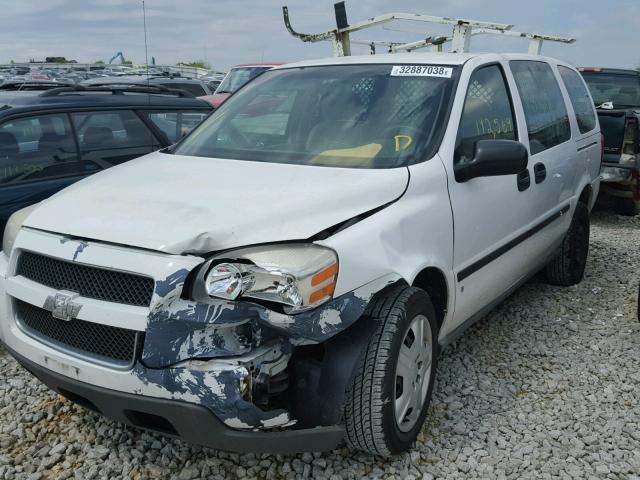 1GBDV13137D135431 - 2007 CHEVROLET UPLANDER I WHITE photo 2