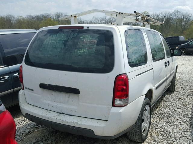 1GBDV13137D135431 - 2007 CHEVROLET UPLANDER I WHITE photo 4