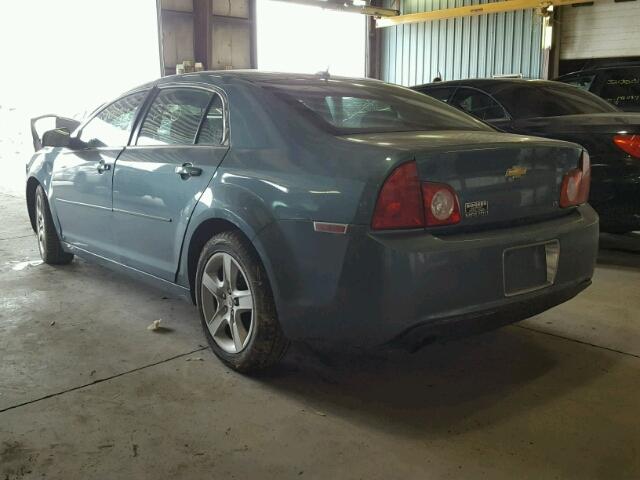 1G1ZG57B39F124595 - 2009 CHEVROLET MALIBU LS Yaşıl foto 3