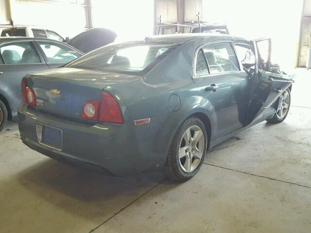 1G1ZG57B39F124595 - 2009 CHEVROLET MALIBU LS Yaşıl foto 4