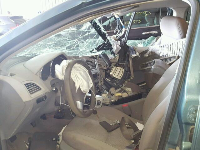 1G1ZG57B39F124595 - 2009 CHEVROLET MALIBU LS Yaşıl foto 5