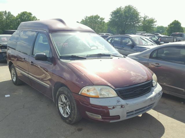 2FMZA5248XBB53313 - 1999 FORD WINDSTAR S MAROON photo 1