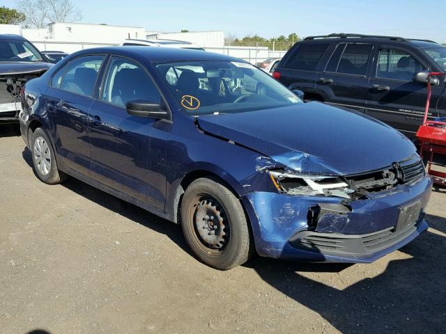 3VW2K7AJ5BM391050 - 2011 VOLKSWAGEN JETTA BASE 蓝色 照片 1