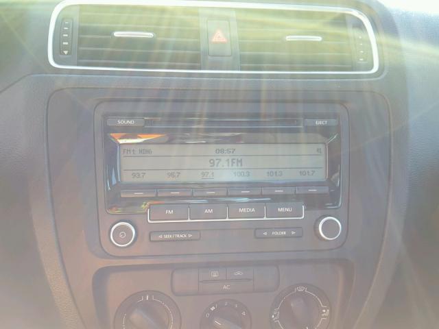 3VW2K7AJ5BM391050 - 2011 VOLKSWAGEN JETTA BASE 蓝色 照片 9