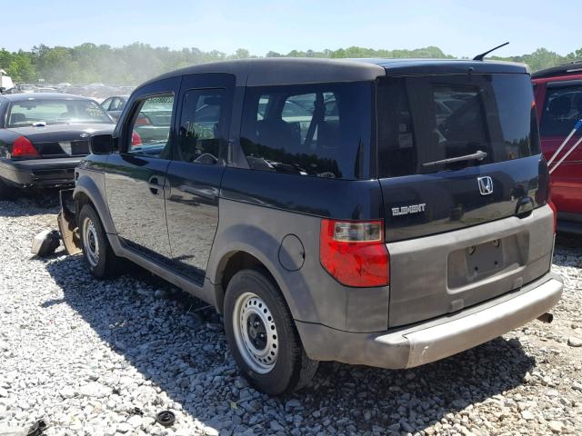 5J6YH28344L018649 - 2004 HONDA ELEMENT LX BLACK photo 3