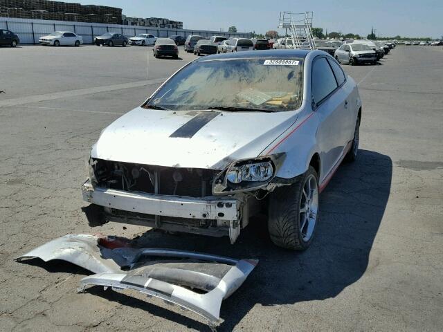 JTKDE177460077659 - 2006 TOYOTA SCION TC SILVER photo 2
