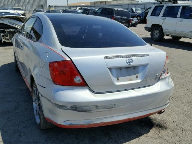 JTKDE177460077659 - 2006 TOYOTA SCION TC SILVER photo 3