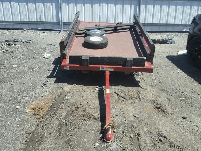 N0V1N32889008 - 1999 UTILITY TRAILER RED photo 2