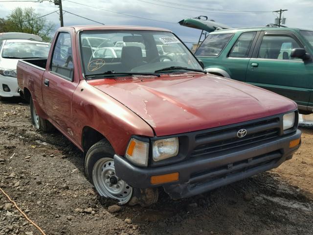 JT4RN81A0N5138095 - 1992 TOYOTA PICKUP 1/2 MAROON photo 1