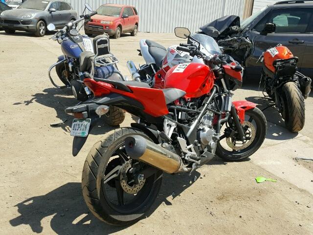 MLHNC5210F5100835 - 2015 HONDA CB300 F RED photo 4