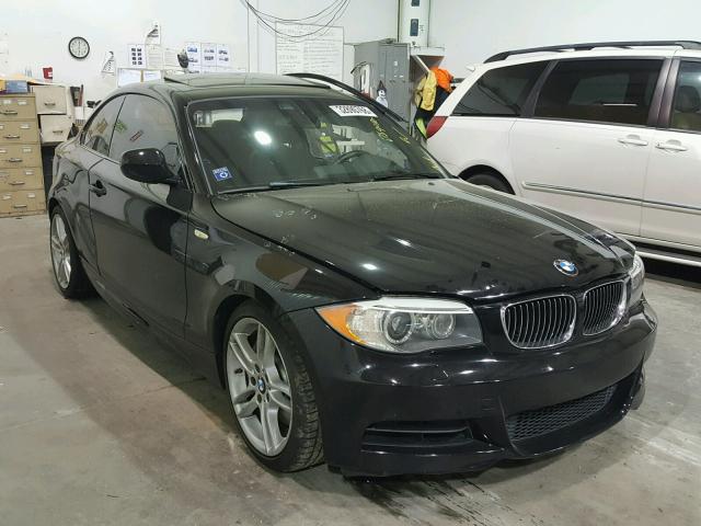 WBAUC9C50CVM12573 - 2012 BMW 135 I BLACK photo 1