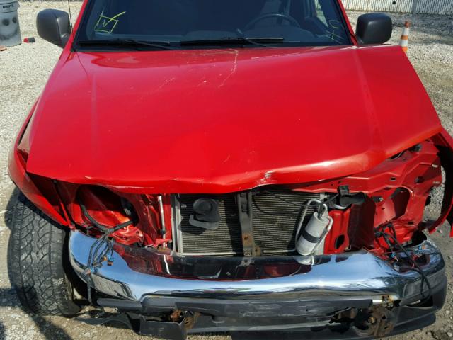 1GCDS43E188224546 - 2008 CHEVROLET COLORADO L ORANGE photo 7