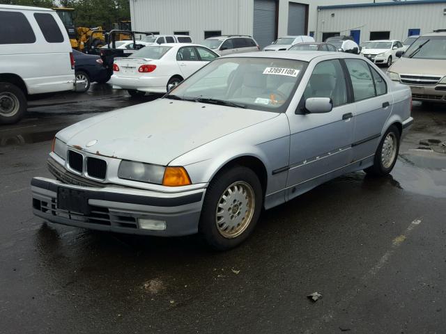 WBACB4310PFL03450 - 1993 BMW 325I SILVER photo 2