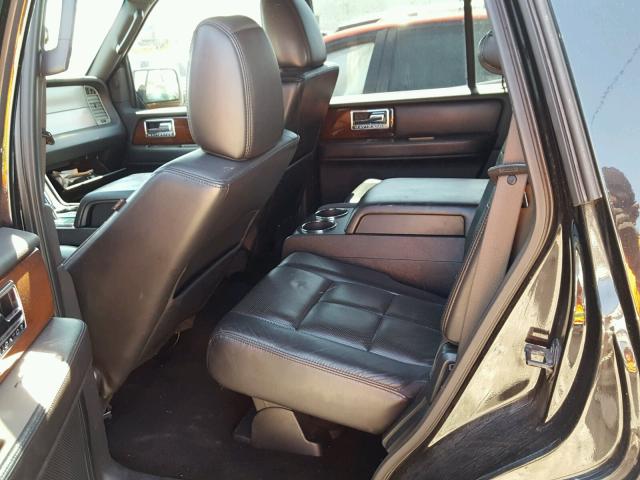 5LMJJ2H55DEL07243 - 2013 LINCOLN NAVIGATOR 黑色 照片 6