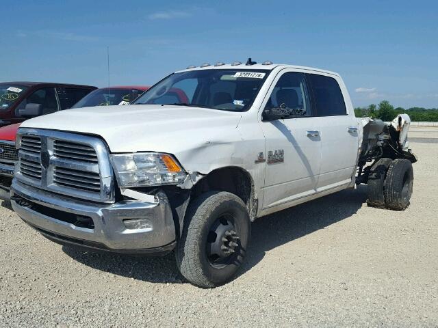 3C63RRHL1HG614396 - 2017 RAM 3500 SLT WHITE photo 2