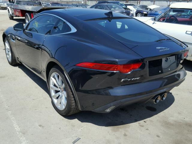 SAJWA6AT1G8K30596 - 2016 JAGUAR F-TYPE BLACK photo 3