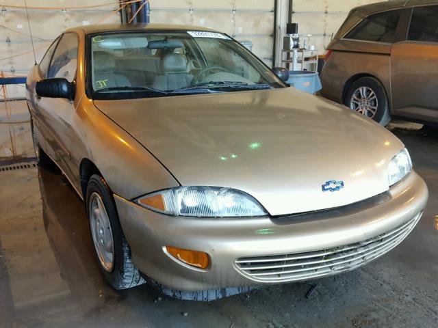 1G1JC1244WM124199 - 1998 CHEVROLET CAVALIER B GOLD photo 1