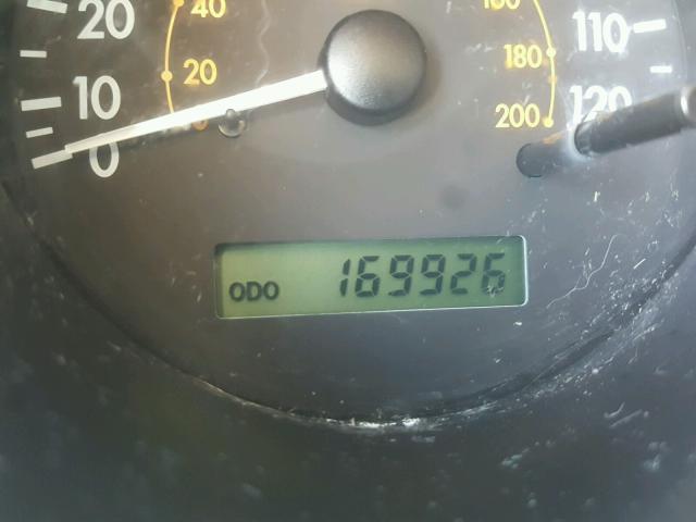 KL1TD52645B455498 - 2005 CHEVROLET AVEO BASE Niebieski zdjęcie 8