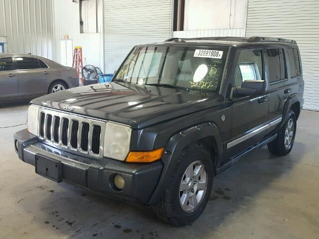 1J8HG58226C327212 - 2006 JEEP COMMANDER BLUE photo 2