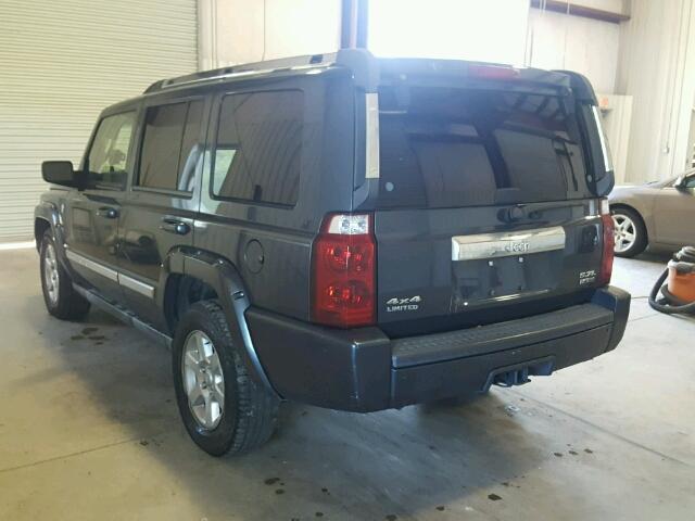 1J8HG58226C327212 - 2006 JEEP COMMANDER BLUE photo 3