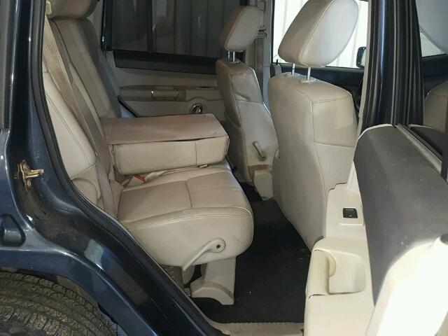 1J8HG58226C327212 - 2006 JEEP COMMANDER BLUE photo 6
