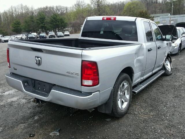 1C6RR7FG5GS213378 - 2016 RAM 1500 ST SILVER photo 4