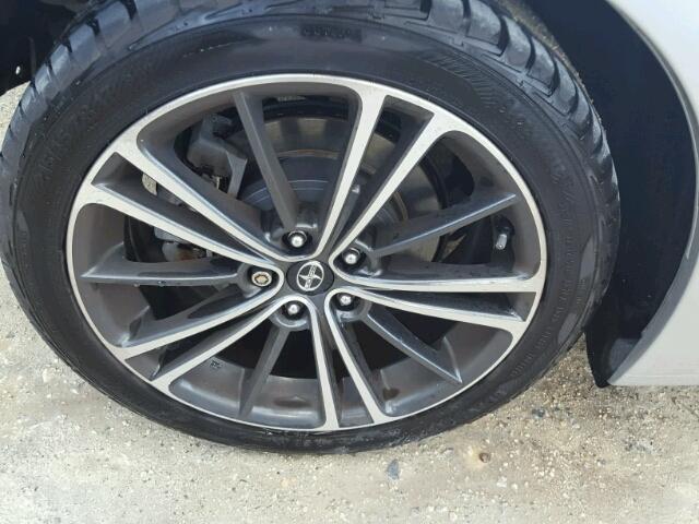 JF1ZNAA15D1708207 - 2013 TOYOTA SCION FR-S ვერცხლისფერი ფოტო 9