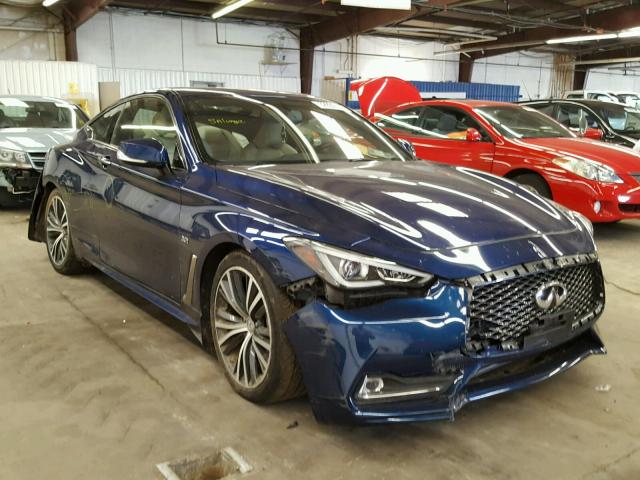 JN1EV7EL2HM554246 - 2017 INFINITI Q60 PREMIU BLUE photo 1