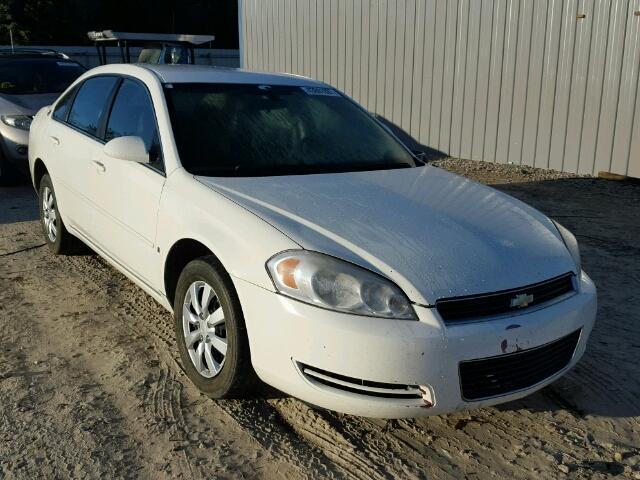 2G1WS551569400176 - 2006 CHEVROLET IMPALA POL WHITE photo 1