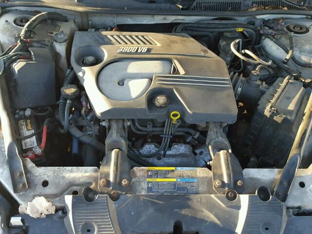 2G1WS551569400176 - 2006 CHEVROLET IMPALA POL WHITE photo 7