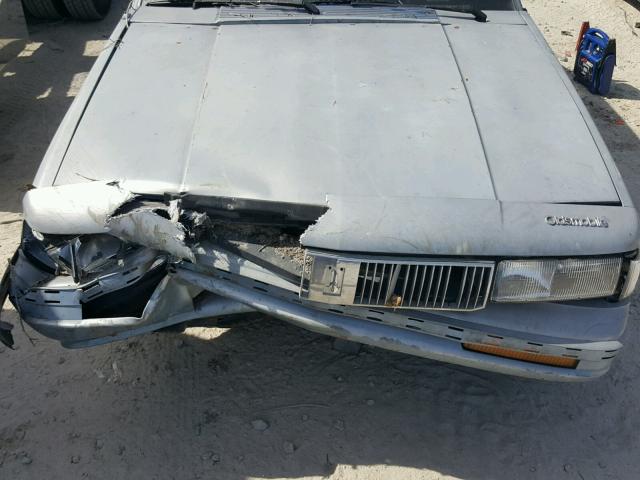 1G3AJ54R7L6342859 - 1990 OLDSMOBILE CUTLASS CI BLUE photo 7